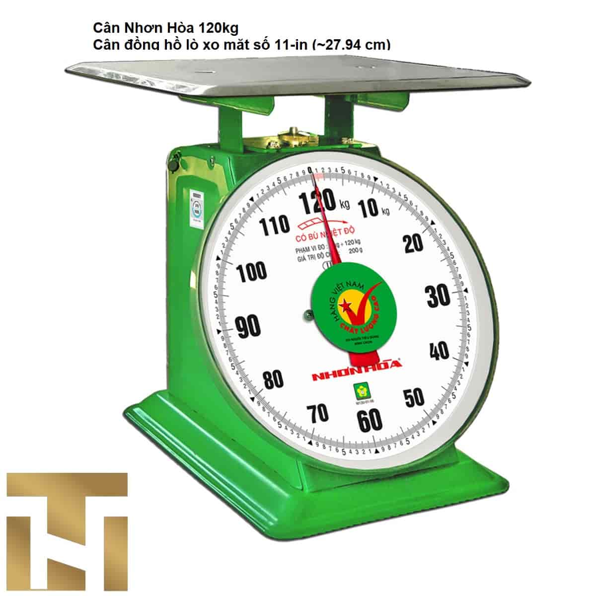 CÂN ĐỒNG HỒ NHƠN HÒA 120KG 11 INCHES